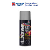Sơn xịt đa năng Pylox Lazer Màu Ánh Kim  - 63 BRIGHT SILVER - Chính hãng NIPPON PAINT - Dung tích 400ml