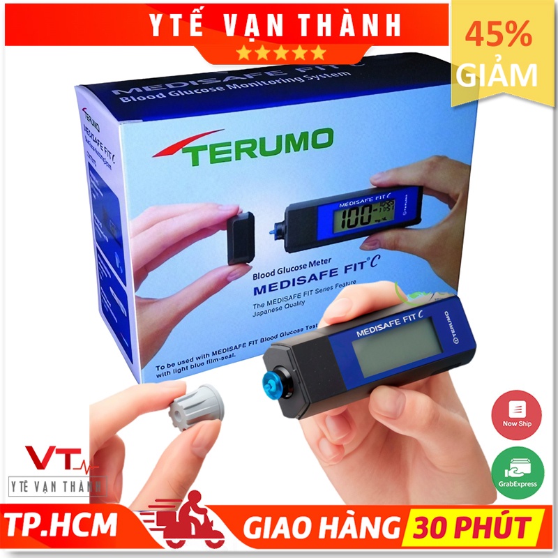 ✅ [Bh 5 Năm] Máy Đo Đường Huyết: Terumo Medisafe Fit C - Chính Hãng Nhật Bản - Vt0030 [ Y Tế Vạn Thành ]