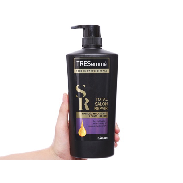 [Hcm]Dầu Gội Tresemmé Đen 450Ml