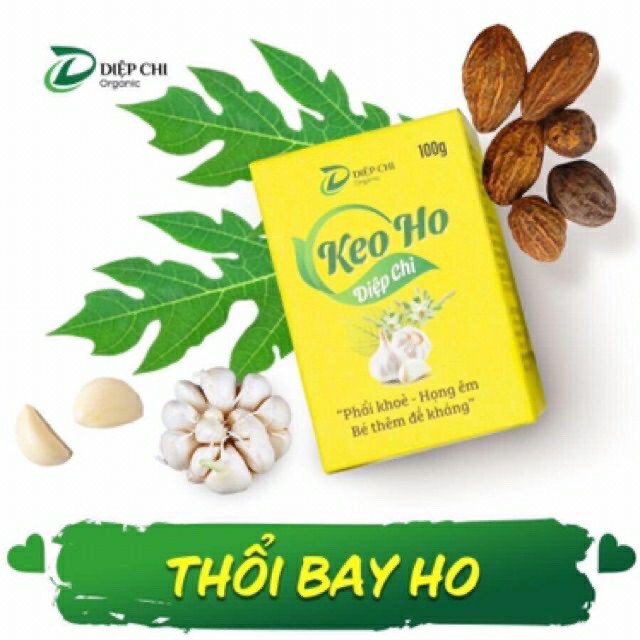 [Hcm]Keo Ho Diệp Chi Chính Hãng - Trị Ho Khan - Tan Đờm