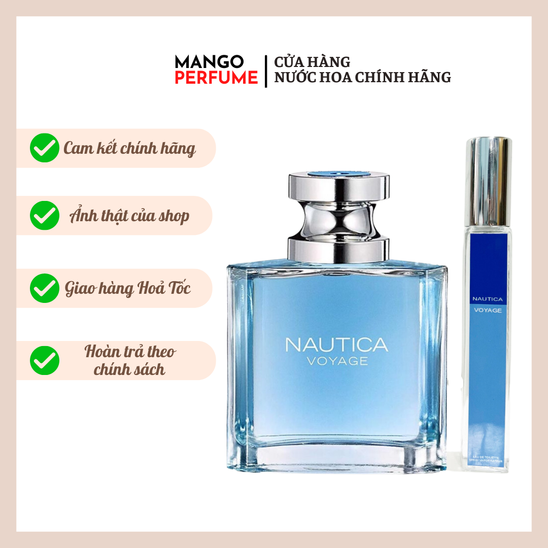 [CHÍNH HÃNG] Nước hoa chiết nam Nautica Voyage 10ml
