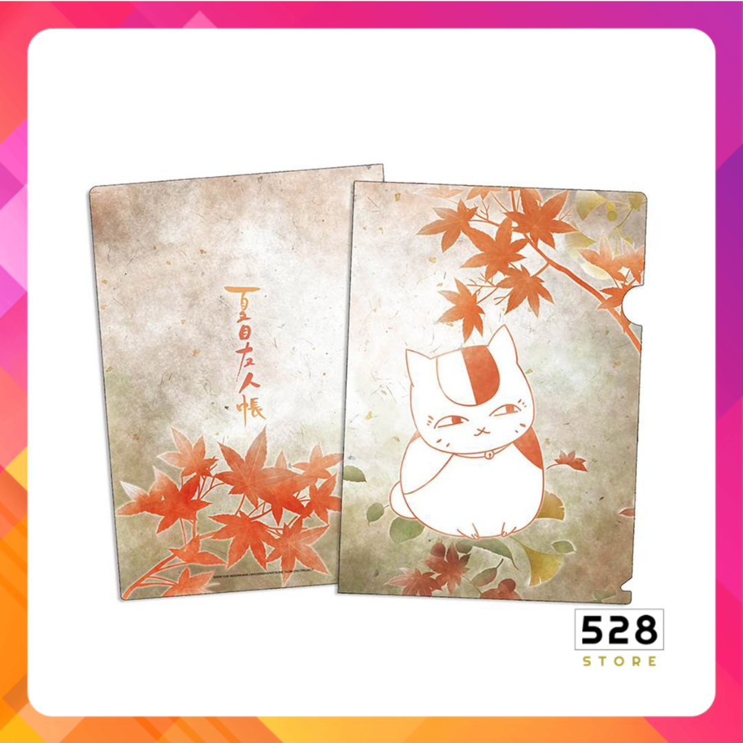 Cặp tài liệu Natsume Yuujinchou mèo Madara (2) chính hãng MUSE