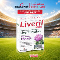 Thực Phẩm Bảo Vệ Sức Khoẻ LIVERIL TABLETS - Hỗ Trợ Giải Độc Gan (30 Viên) - Thương Hiệu Vitabiotics