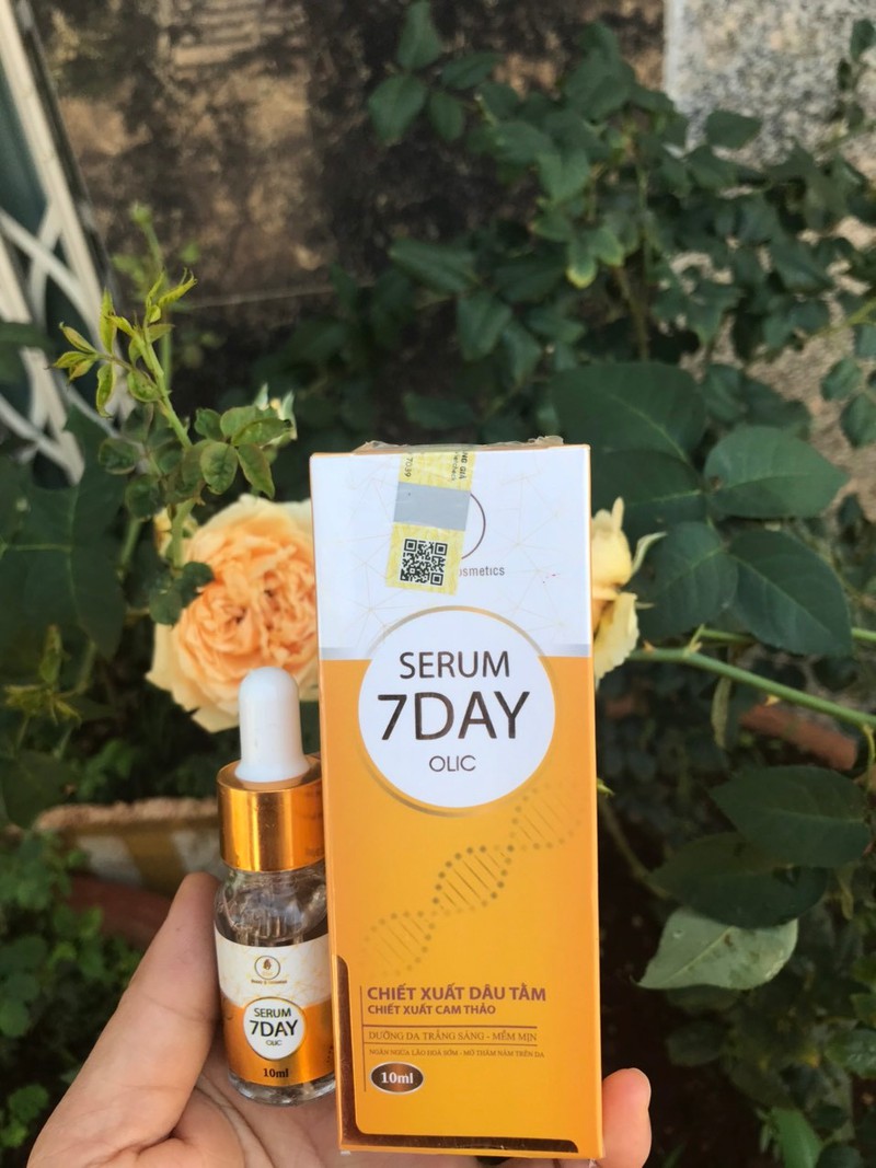 [Hcm]Serum Huyết Thanh Truyền Trắng Olic 7 Day Olic 10Ml Mẫu Mới Dưỡng Trắng Bật Tone Nâng Cơ Trẻ Hóa Làn Da Xóa Các Vết Nhăn Chân Chim Khóe Mắt Xóa Nám Tàn Nhang Đồi Mồi Sau 7 Ngày