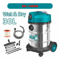 Máy hút bụi đa năng hút khô và ướt TOTAL 10L-75L máy hút bụi công nghiệp gia đình công suất lớn có chức năng thổi bụi kèm phụ kiện