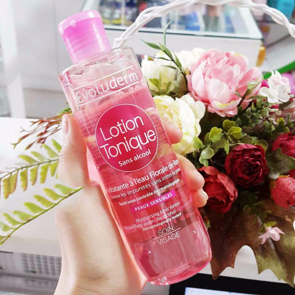 Nước Hoa Hồng Evoluderm Lotion Tonique 250ml