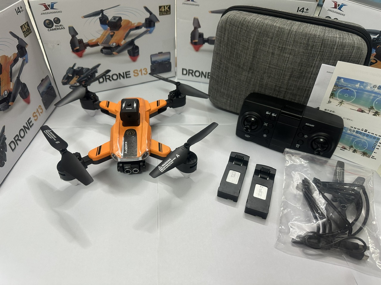 FLYCAM MINI PRO / K102 MAX / S13 PRO / A13 DRONE - máy bay mini điều khiển từ xa động cơ không chổi than dành cho người mới tập chơi và đã chơi