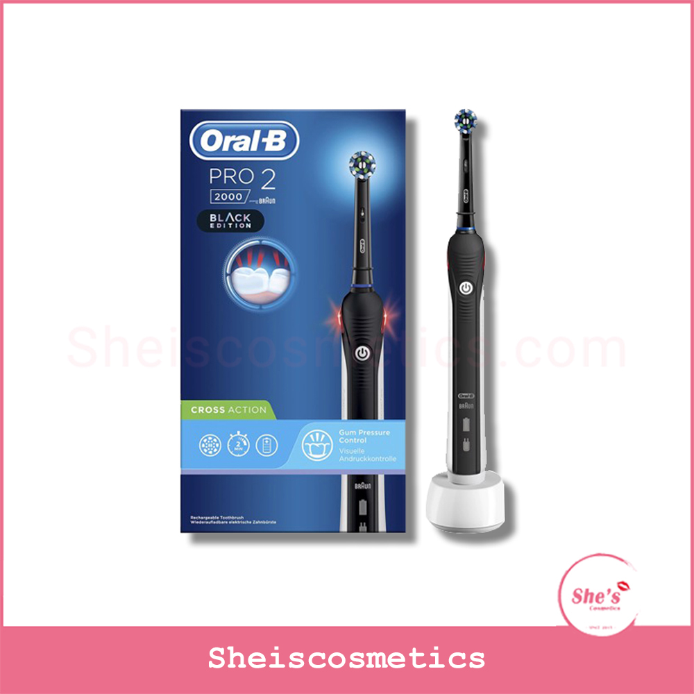 [Sẵn] Bàn Chải Điện Oral - B Braun Pro 2 2000 (Bill Pháp)