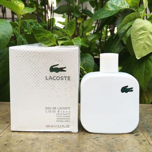 Nước Hoa Lacoste L.12.12 Blanc 100Ml - 3.3 Fl Oz Auth Nguyên Seal