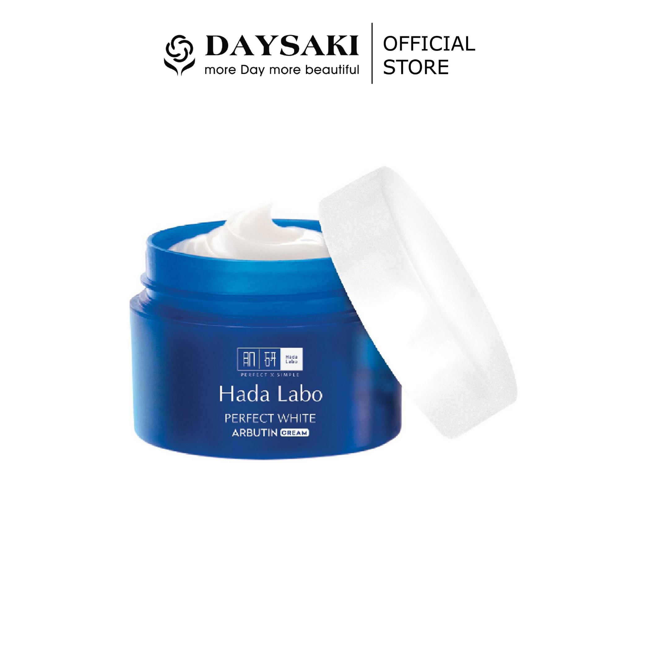 [Hcm]Hada Labo Kem Dưỡng Trắng Da Tối Ưu Perfect White Arbutin Cream 50G