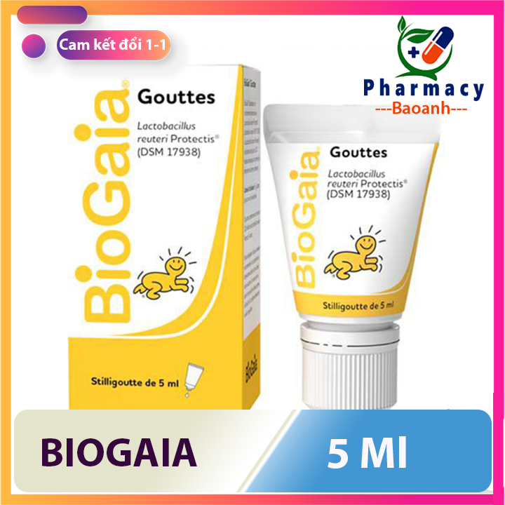 Men vi sinh Biogaia Protectis Drops tuýp nhựa nội địa pháp - Chính hãng- hỗ trợ điều trị rối loạn tiêu hóa hiệu quả - Hàng chính hãng - Đánh giá 5 sao - chất lương cao