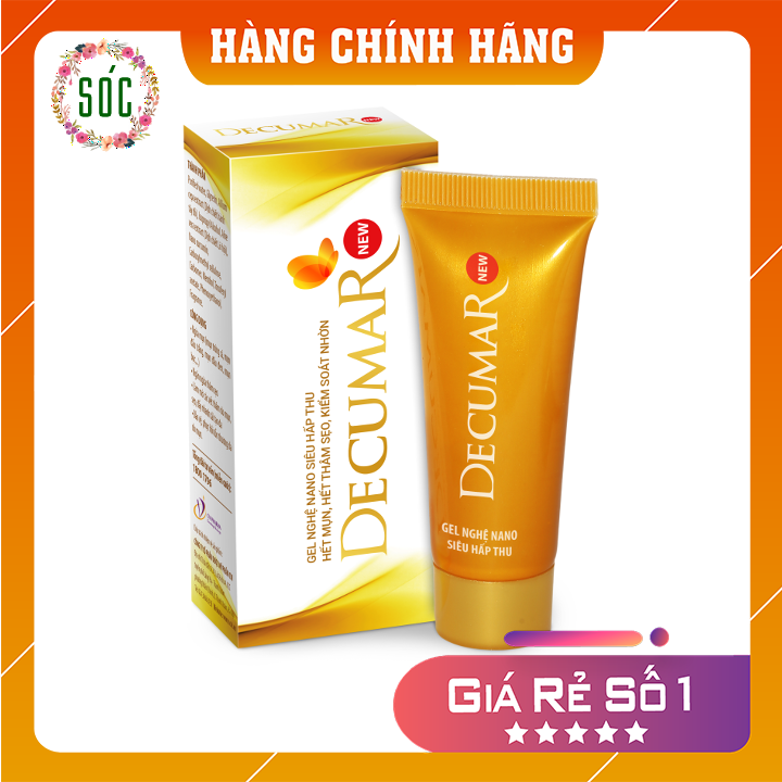 Gel Trị Mụn Decumar✅ Trị Mụn Làm Mờ Vết Thâm Hiệu Quả✅ Hàng Chính Hãng