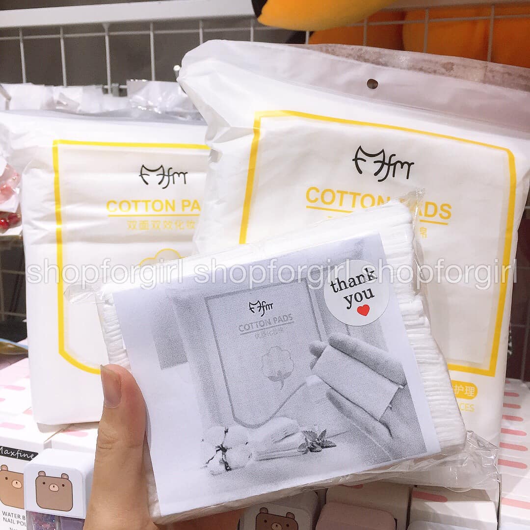 [Hcm]Bông Tẩy Trang 100Pcs 3 Lớp Cotton Pad