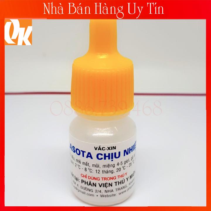 Vacxin lasota chiệu nhiệt 5ml - Ngừa dịch tả-Phân dính đít gà con