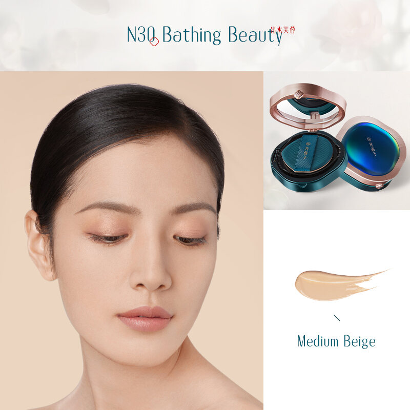 Florasis (Hoa Tây Tử) Phấn Nước Lâu Trôi Yurong Water Lily Fresh Forever – Lớp Nền Lì Mượt & Kiểm So