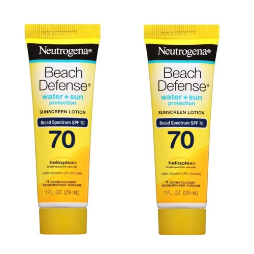 Bộ 02 Kem Chống Nắng Đi Biển Neutrogena Beach Spf70 (29Ml X 2)