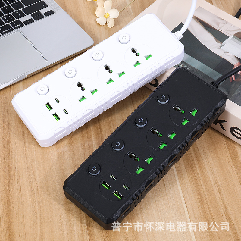 [ BẢO HÀNH 2 NĂM ]Ổ cắm điện đa năng thông minh 2 cổng USB sạc nhanh Ổ điện chịu tải o cam dien có c