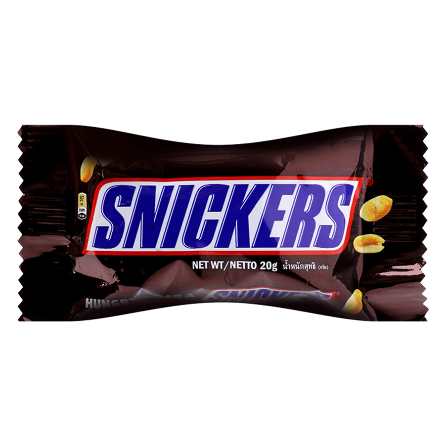 Kẹo Socola Snickers 20g x 12 thanh