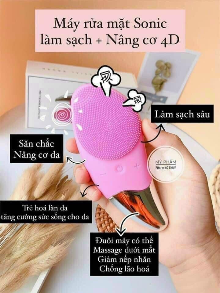 MÁY RỬA MẶT SONIC FACIAL BRUSH