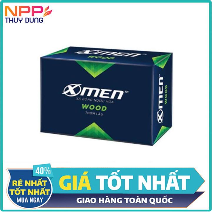 Xà Bông Cục Nước Hoa X Men Wood 90G