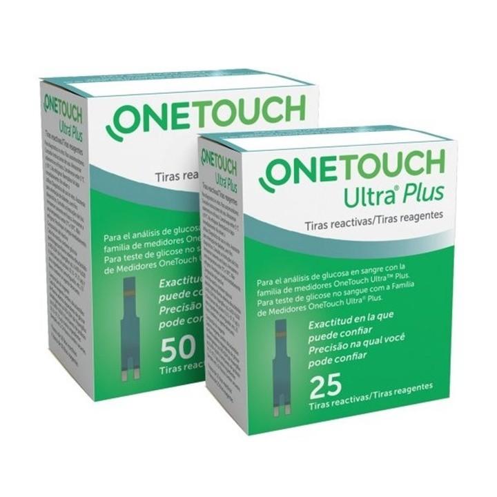 [Hcm]Hộp 25 Que Thử Đường Huyết One Touch Ultra Plus - Johnson & Johnson Hoa Kỳ