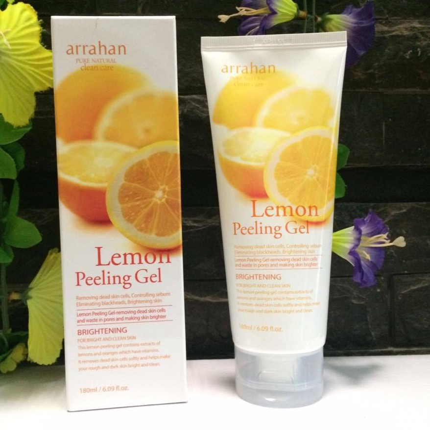 TẨY TẾ BÀO CHẾT TOÀN THÂN ARRAHAN LEMON PEELING GEL 180ML