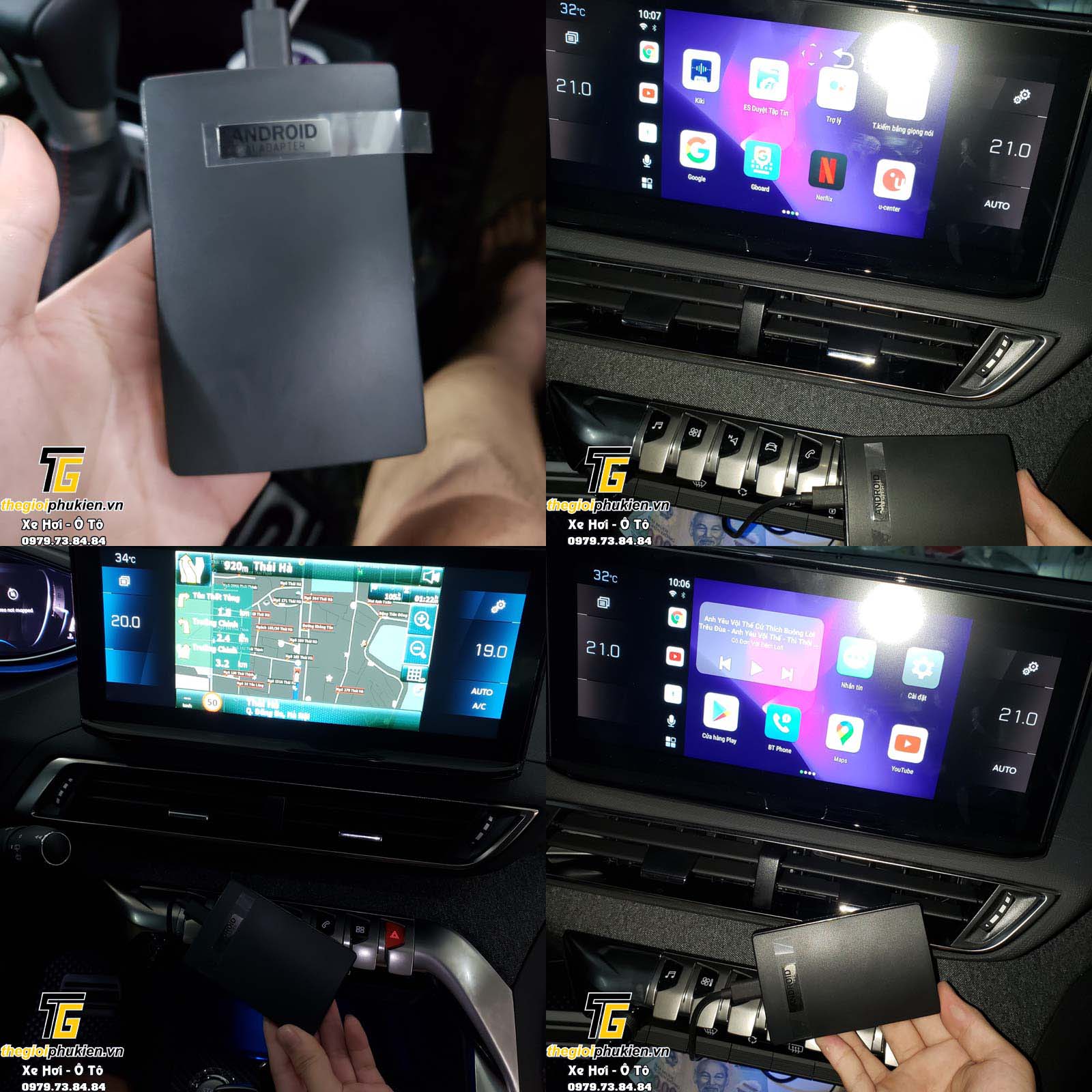 Carplay Android Box Cho Ô Tô Biến Màn Hình Zin Thành Android