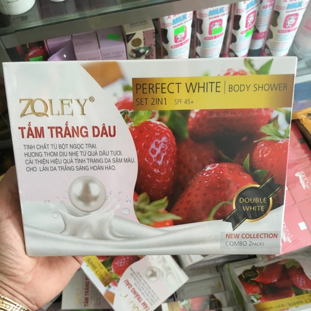 Tắm Trắng Dâu Zoley 90K (Trắng Da Giá Rẻ)