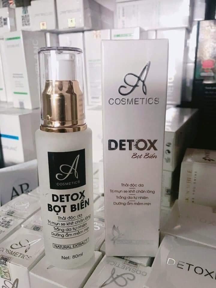 Detox Bọt Biển A comestics Thải độc da 80ml