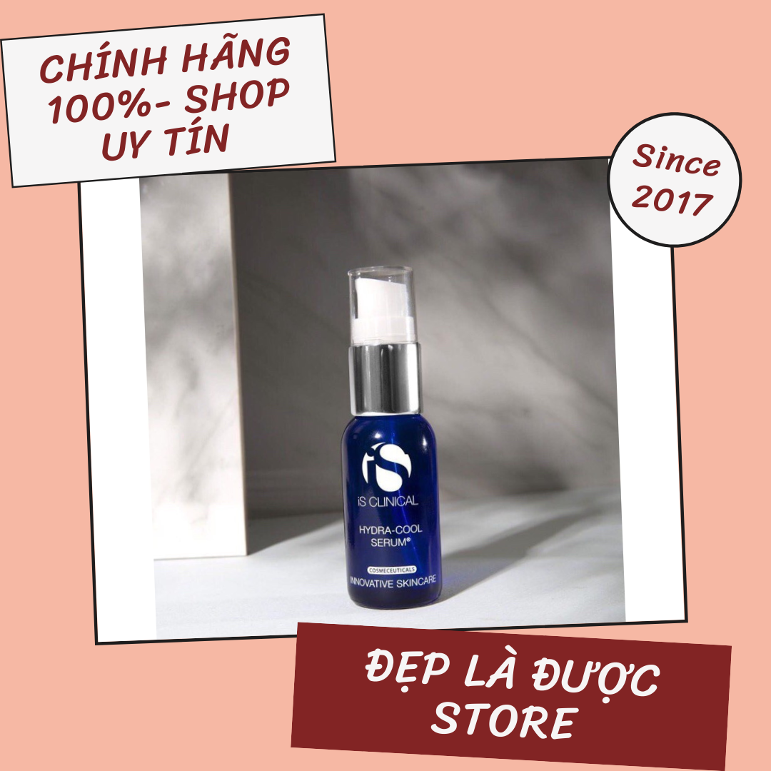 Serum phục hồi da tổn thương B5 + HA  cấp nước [Hydra Cool] làm dịu da IS Clinical Hydra Cool 30ml