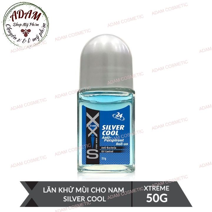 Lăn Khử Mùi Xxis Silver Cool 50G - Xtreme