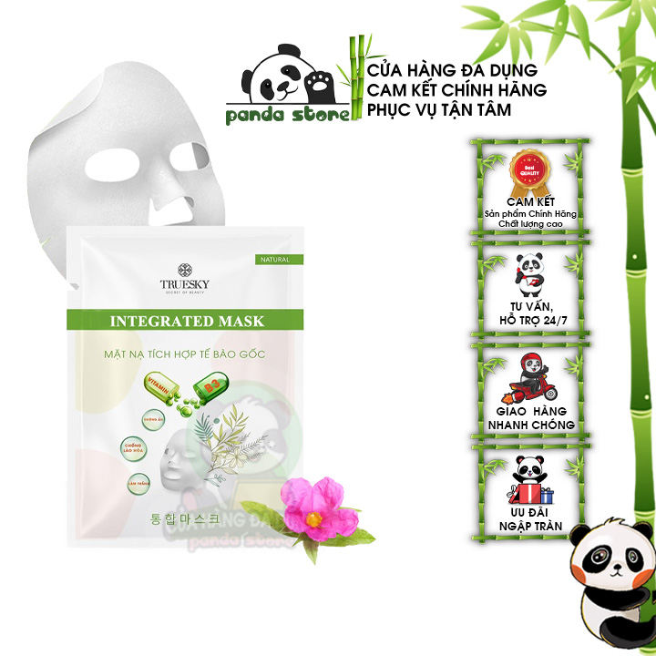 Mặt Nạ Giấy Dưỡng Da Integrated Mask Tích Hợp Tế Bào Gốc Giúp Tăng Sinh Collgen Hỗ Trợ Làm Đẹp Dưỡng Ẩm Trắng Da Giảm Nếp Nhăn Hiệu Quả