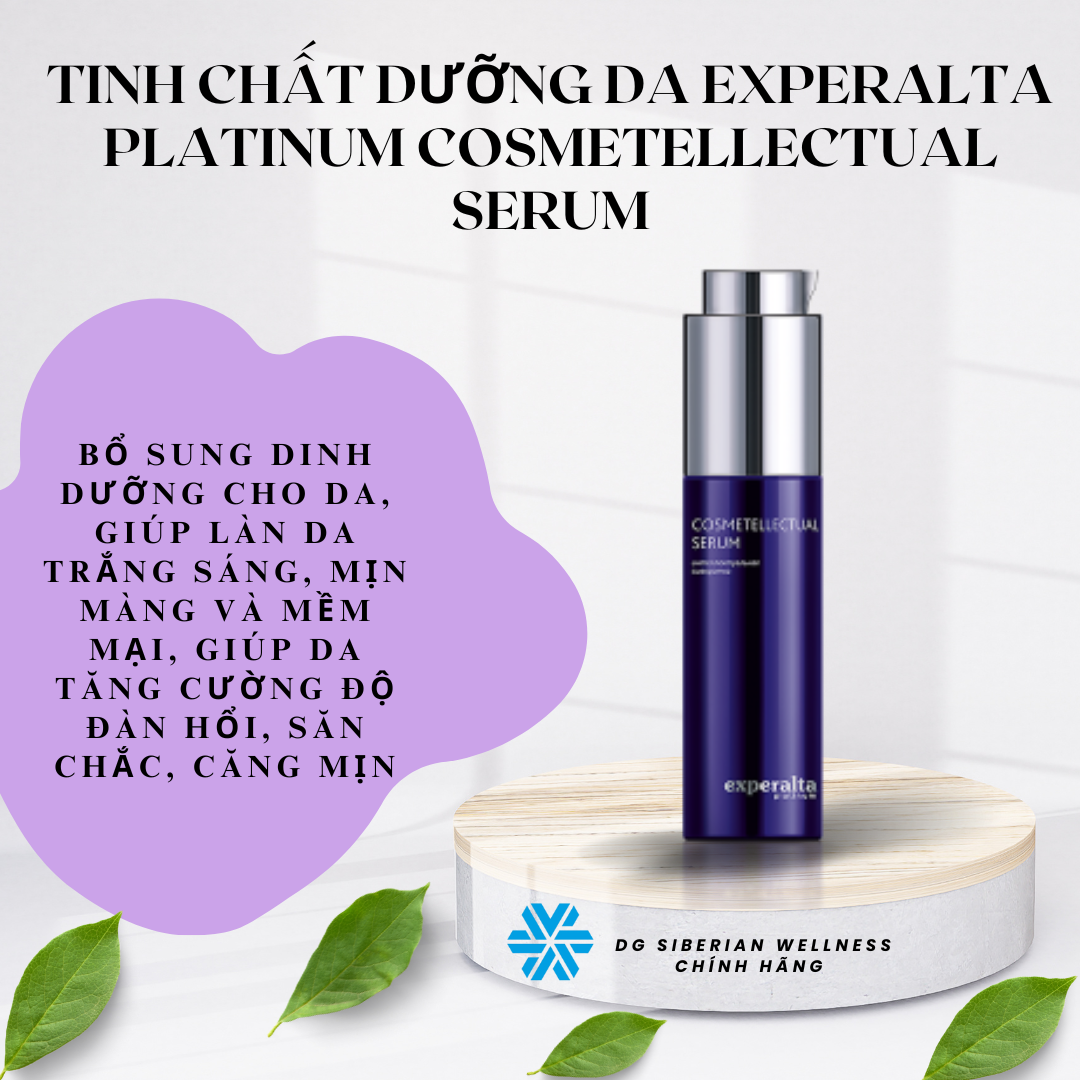 [CHÍNH HÃNG] Tinh chất dưỡng da Experalta Platinum Cosmetellectual Serum - SIBERIAN WELLNESS