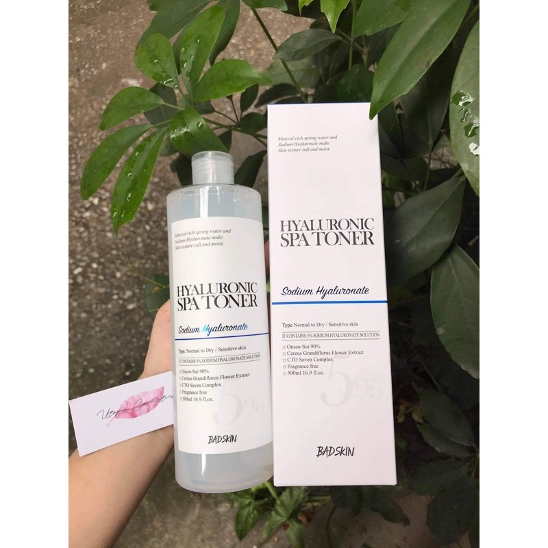 Toner cấp ẩm Badskin (mẫu mới có hộp giấy)