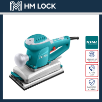 110x220mm MÁY CHÀ NHÁM CHỮ NHẬT 350W TOTAL - TẶNG 5 MIẾNG CHÀ NHÁM - HÀNG CHÍNH HÃNG - TF1302206 - HM LOCK