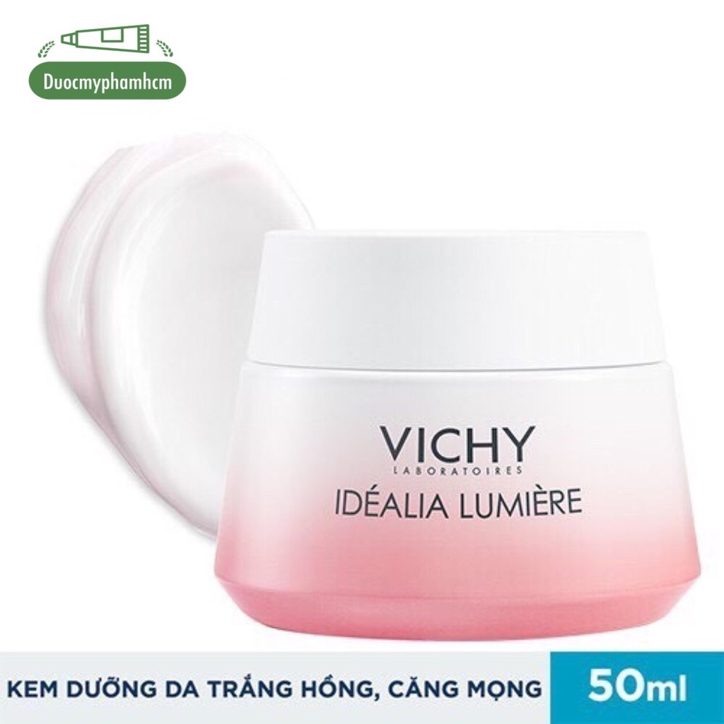 [Hcm]Kem Dưỡng Da Trắng Hồng Căng Mọng Ban Ngày Vichy Ideal Lumiere Day Cream 50Ml