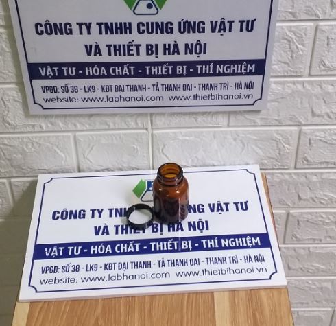 Lọ Thủy Tinh Lưu Trữ Mẫu Hóa Chất Miệng Rộng 60Ml