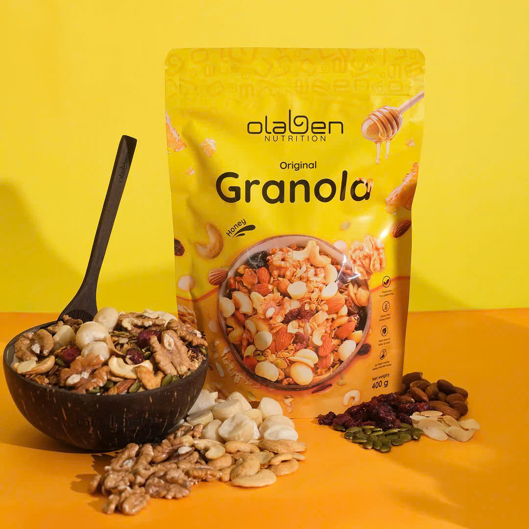 Olaben Nutrition Granola siêu hạt hỗ trợ giảm cân và ăn chay