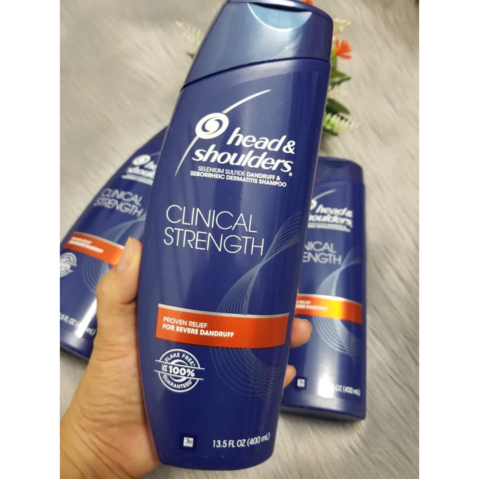 Dầu gội thuốc  gàu và ngứa da đầu Head & Shoulders Clinical Strength - Mỹ chất lượng đảm bảo an toàn đến sức khỏe người sử dụng cam kết hàng đúng mô tả