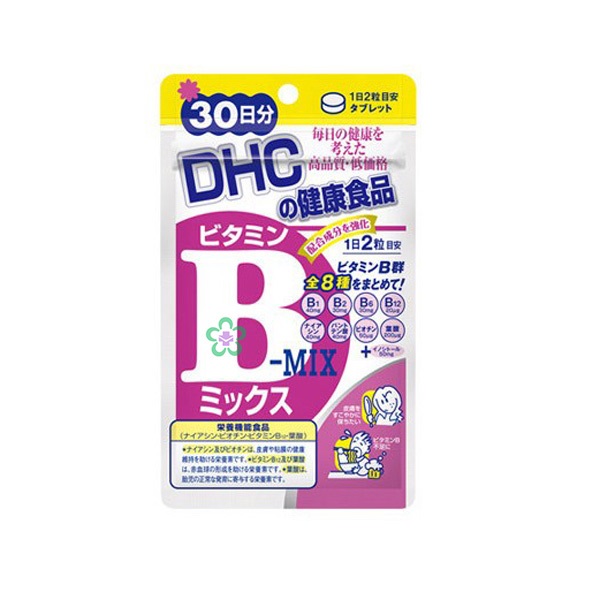 Viên Uống DHC Vitamin B Tổng Hợp Đầy Đủ Các Loại B1 B2 B6 B12 DHC Vitamin B Mix 30 ngày 90 ngày - Khongcoson