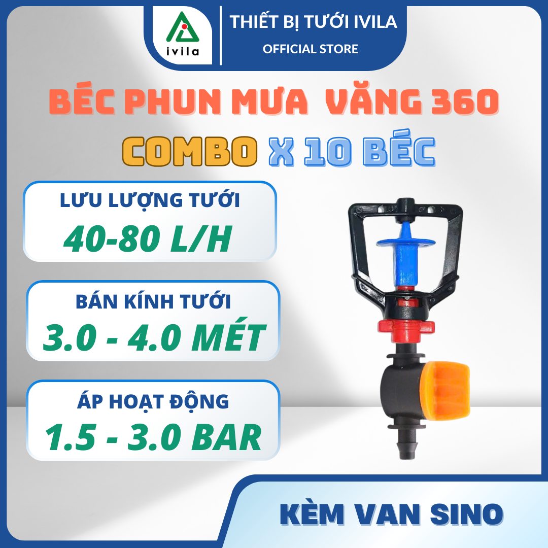 Các loại béc tưới phun mưa phổ biến béc tưới cây phun mưa Béc tưới cây hiệu quả cho rau màu cây ảnh