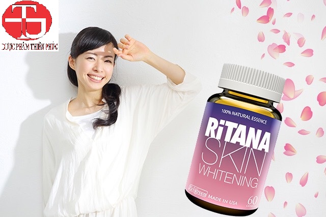 [Hcm]Ritana Skin Whitening - Viên Uống Trắng Da Mờ Nám Trẻ Hóa Thải Độc Và Chống Nắng ( 1 Hộp 60V)