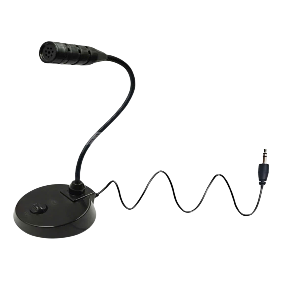 Microphone máy tính HP - K7 thu âm chat voice học online để bàn nhỏ gọn tiện dụng chiều dài cap 2m c