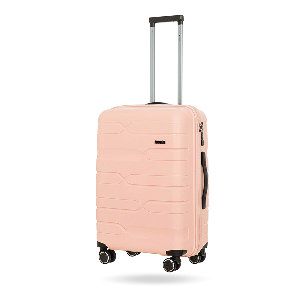 Vali Kéo LUG Lusetti Nolan Size 24 LS802 Nhựa PP Chống Bể vỡ Hạn Chế Trầy Xước Khóa Số TSA Bảo Mật C