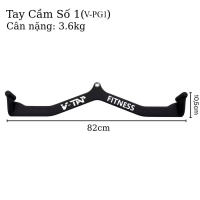 Tay Cầm Kéo Xô Phụ Kiện Tập Gym FED Gang Bọc Cao Su - OneSport