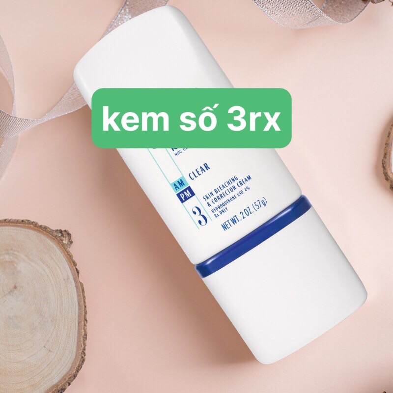 Kem Số 3 Rx Nu - Derm Clear (57G - 10G ) - Nhập Khẩu - Tem Mới