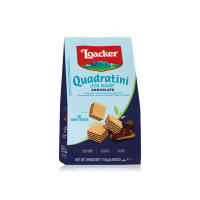 Date 27 Bánh xốp Loacker Quadratini của Ý nhiều vị 125g - socola socola đắng vani hạt dẻ 125g và 110g
