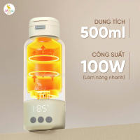 Moaz bébé binh đun nước hâm nước di động pha sữa mb114 500ml bảo hành chính hãng 12 tháng chipchop luxury