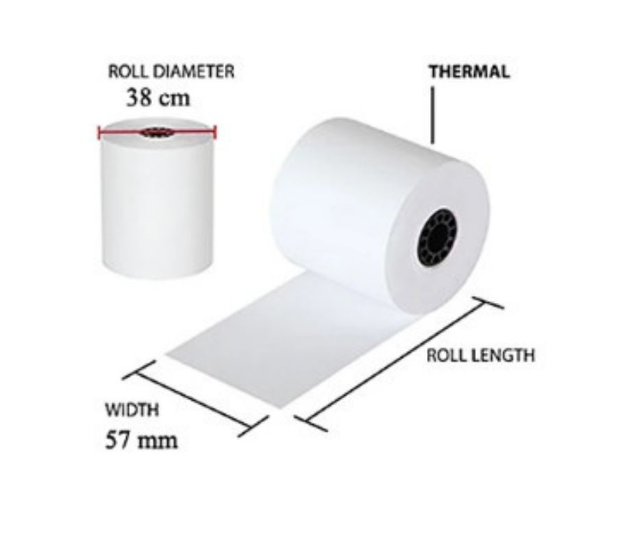 GIẤY IN BILL K80, K57 Giấy in Bill, in Nhiệt Giá Rẻ, Shop Online, Cafe, Cửa Hàng,TAXI, POS Cầm Tay - Giấy in nhệt 80mX65m