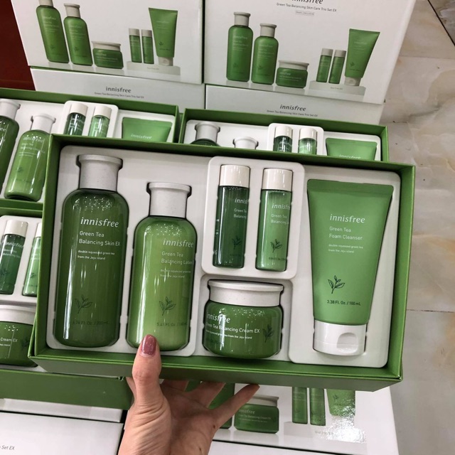 Set Trà Xamh 6 Món Innisfree